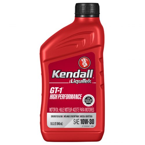 Kendall GT1 HP Synt Blend 10W30 Kendall Motor Oil Kendall Motor Oil